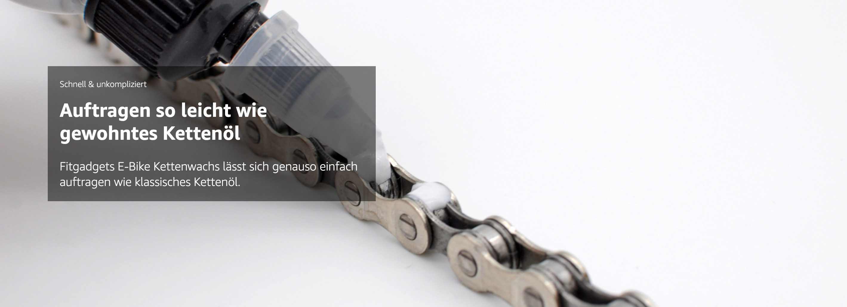 Fitgadgets E-Bike Kettenwachs