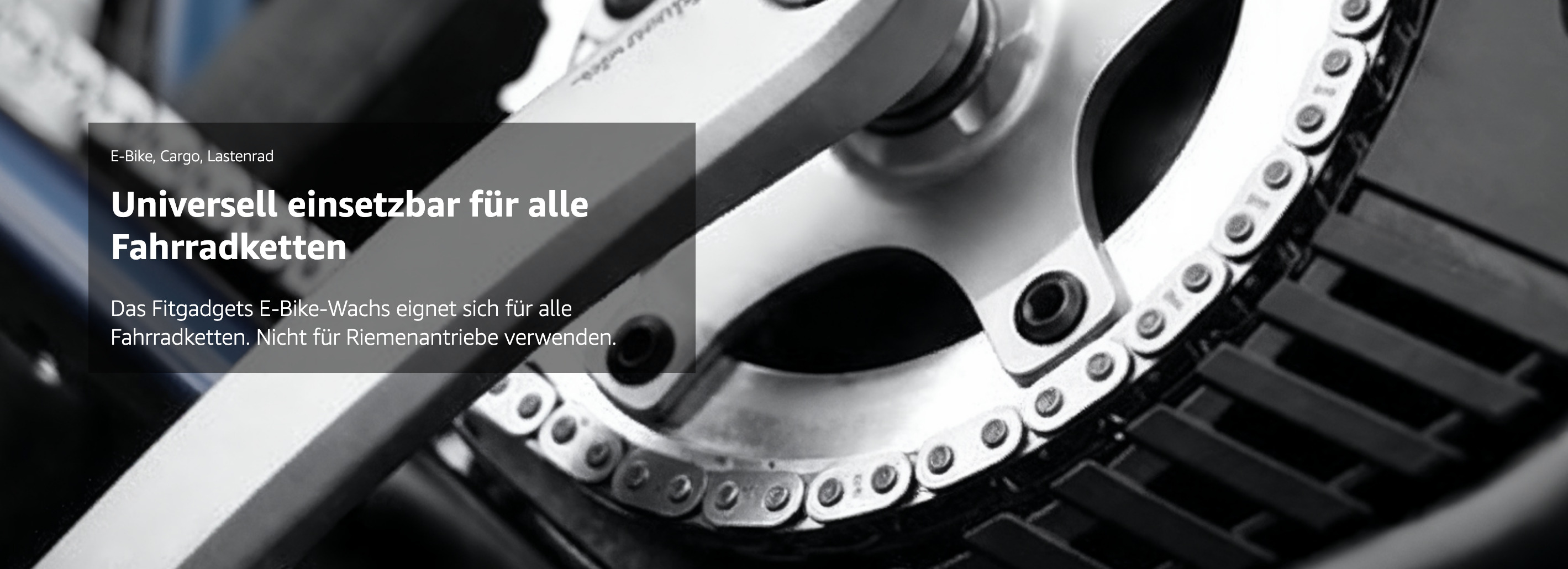Fitgadgets E-Bike Kettenwachs